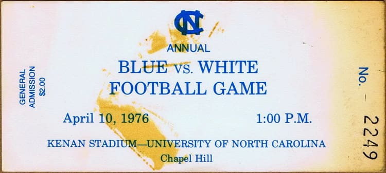 1976-04-10 – Blue White Game