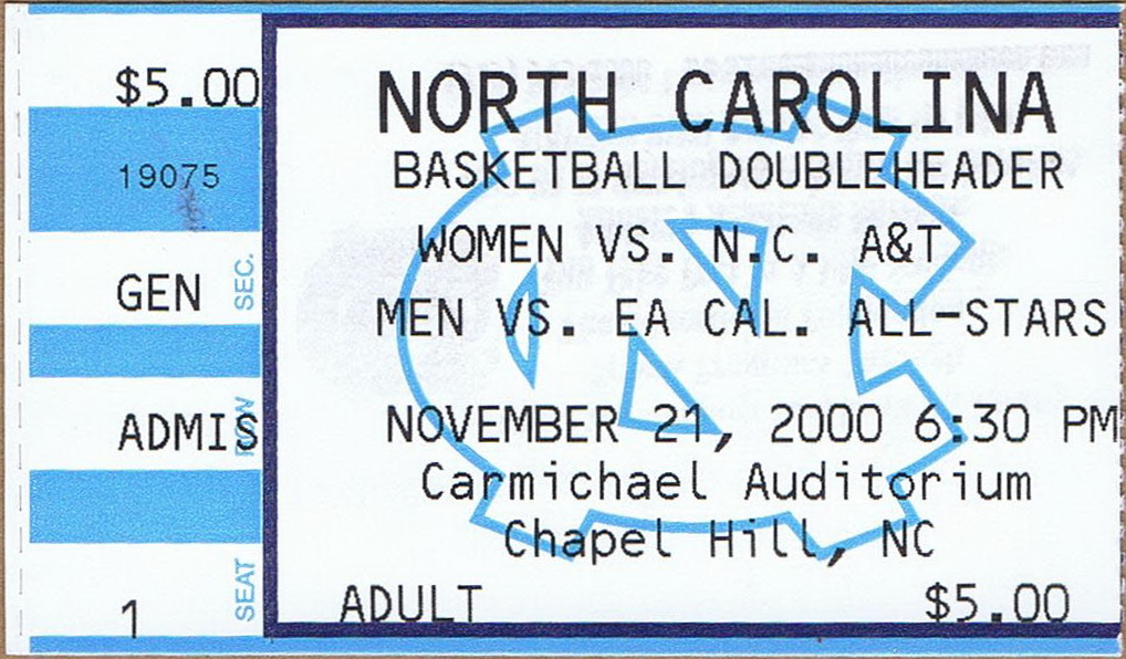 2000-11-21 – EA Sports/California All Stars