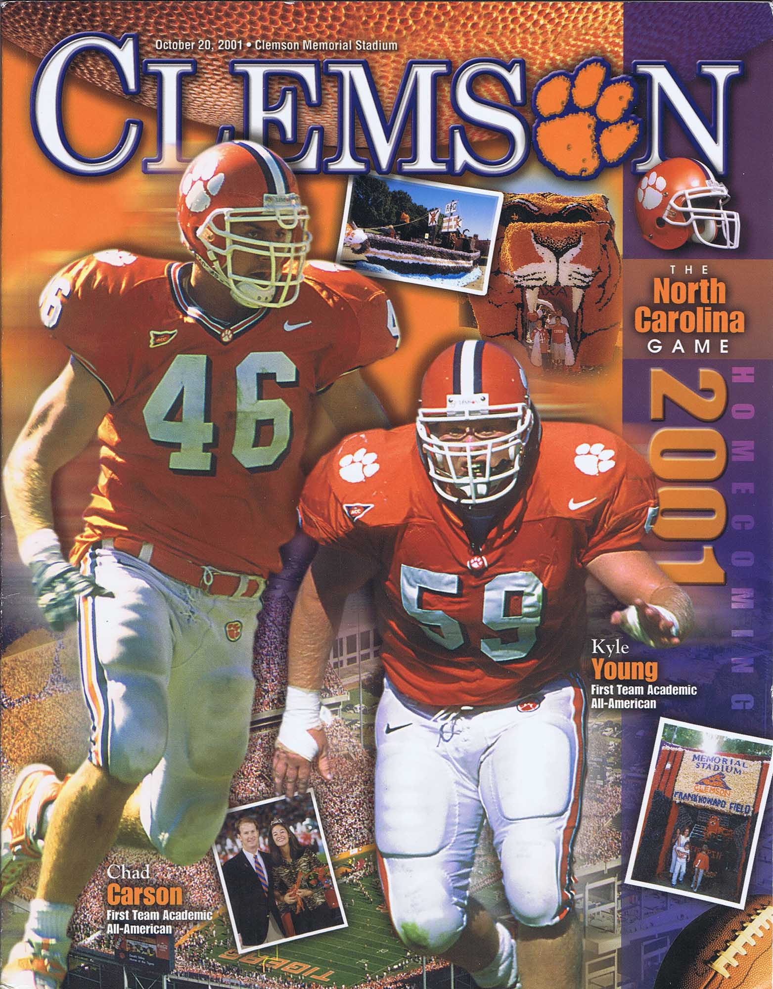 2001-10-20 – Clemson