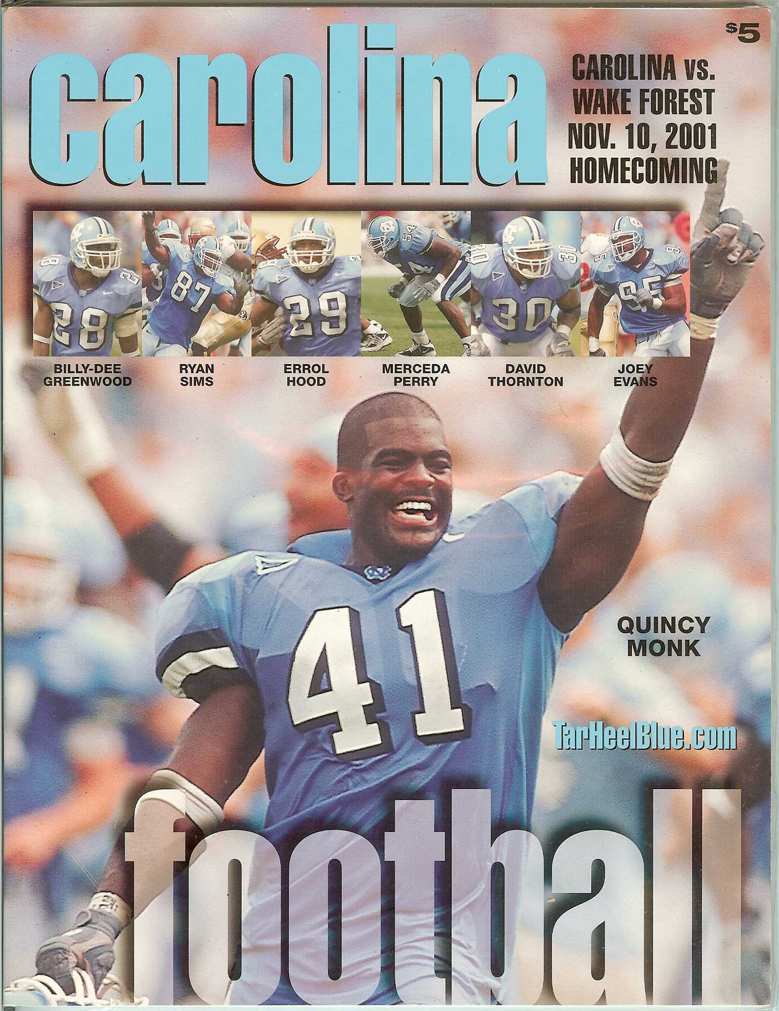 2001-11-10 – Wake Forest