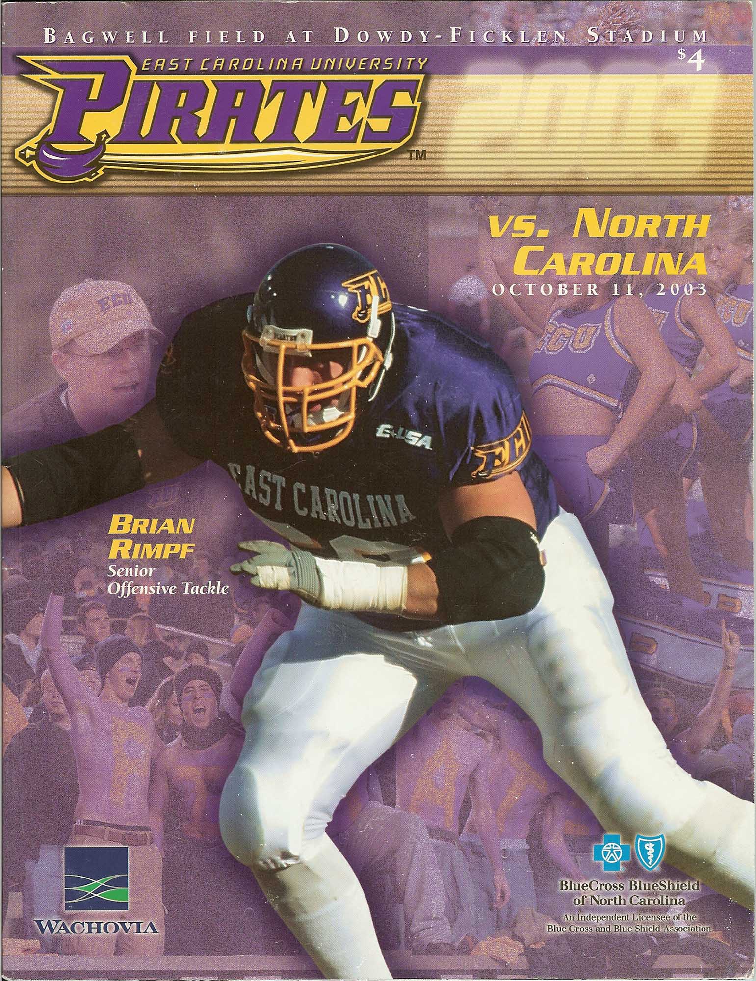 2003-10-11 – East Carolina