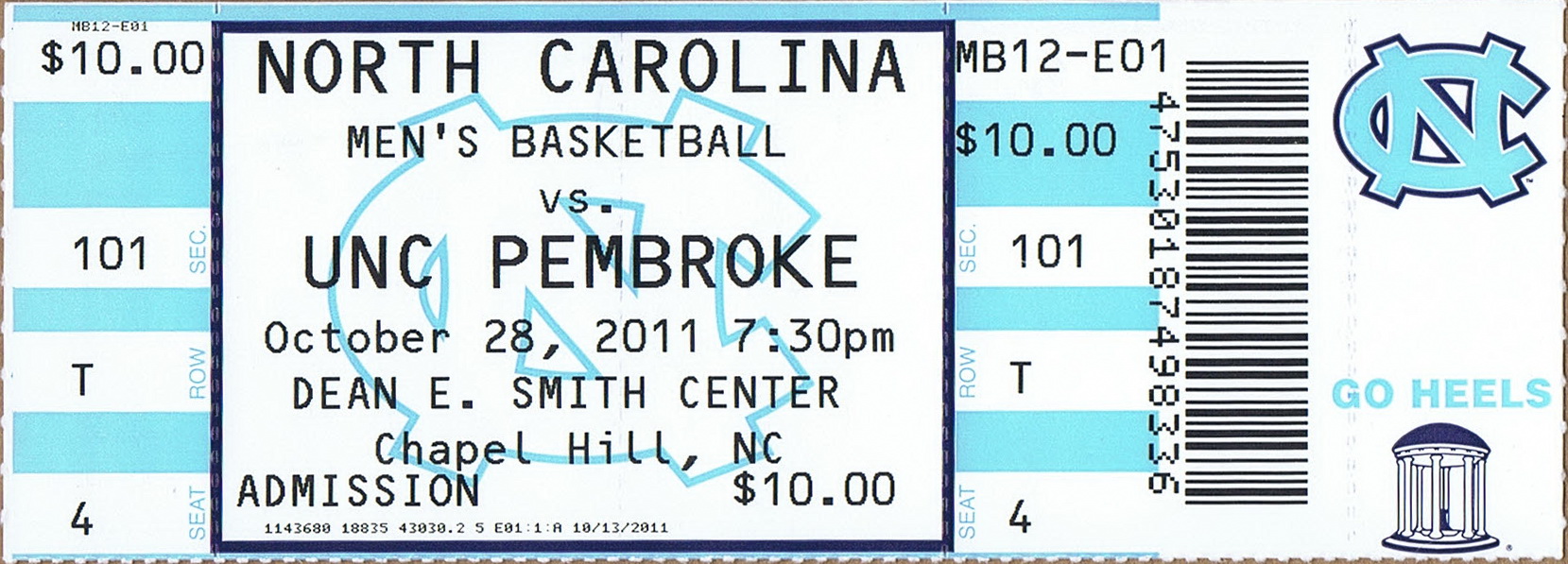 2011-10-28 – UNC Pembroke