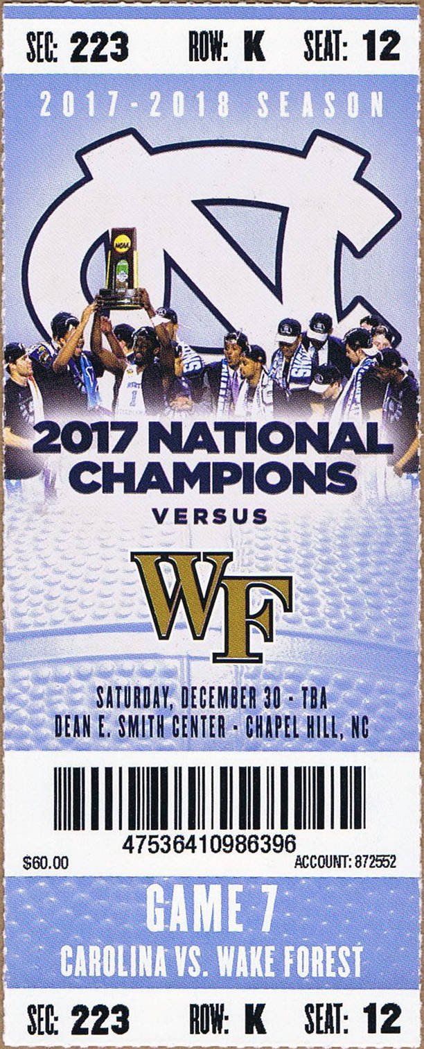 2017-12-30 – Wake Forest