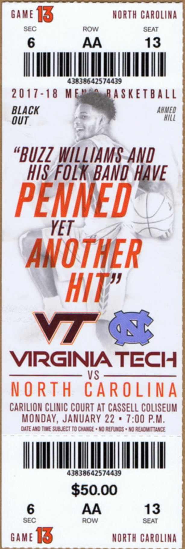 2018-01-22 – Virginia Tech