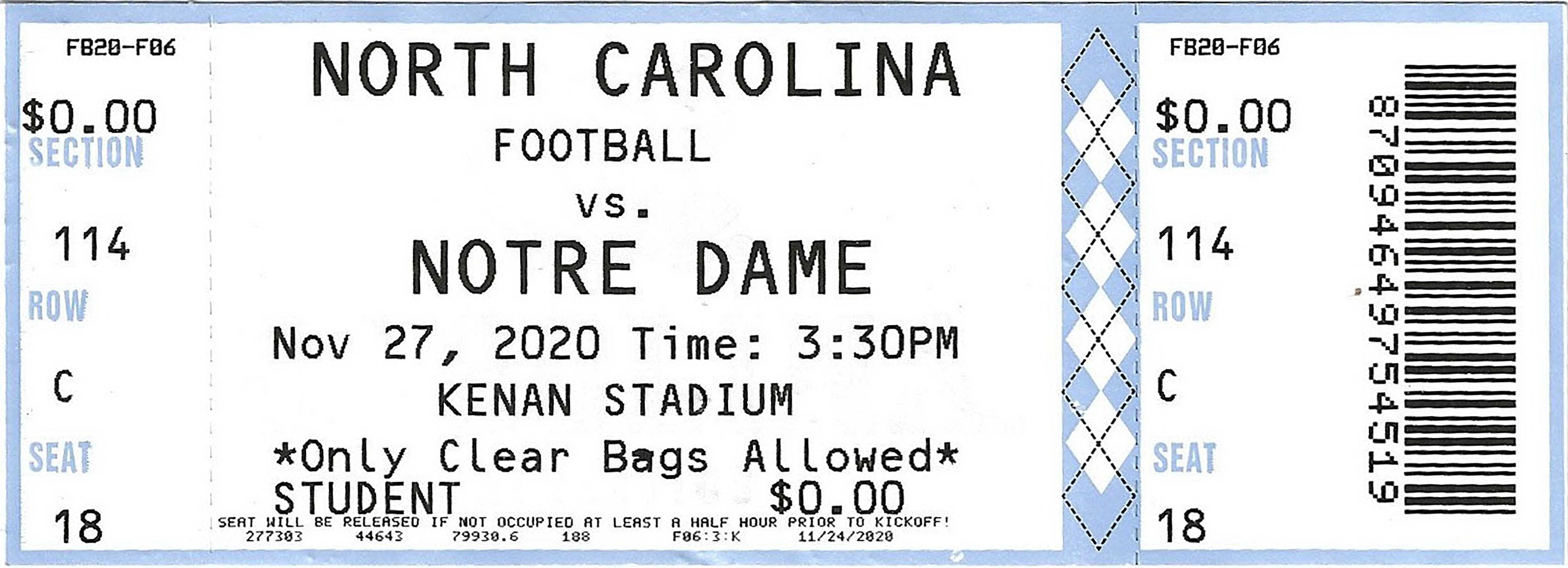 2020-11-27 – Notre Dame