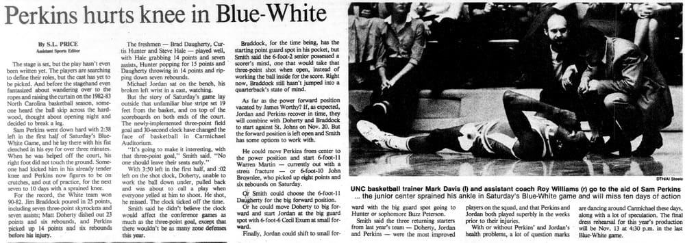 1982-10-30 – Blue White Game